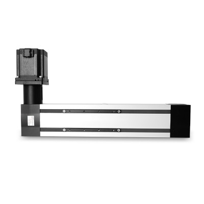 Dual Rail Four Slider Belt Driven Aluminium Linear Guide Rail 4000mm/s