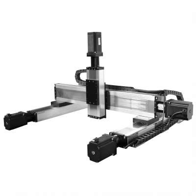 heavy duty aluminum ball screw linear positioning stage motion system